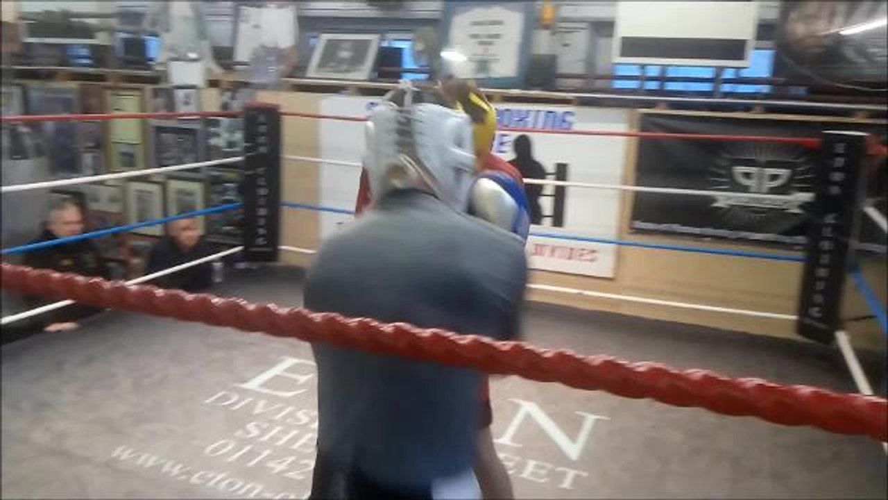 Sparring session at SBC