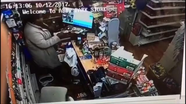 CCTV of Hartlepool robbery