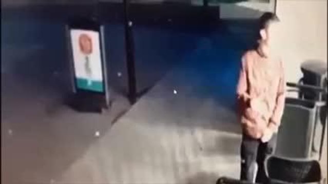 CCTV of robbery in Sheffield