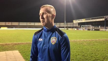 Coleraine's Stephen Dooley talks about his side's Irish Cup fifth round win