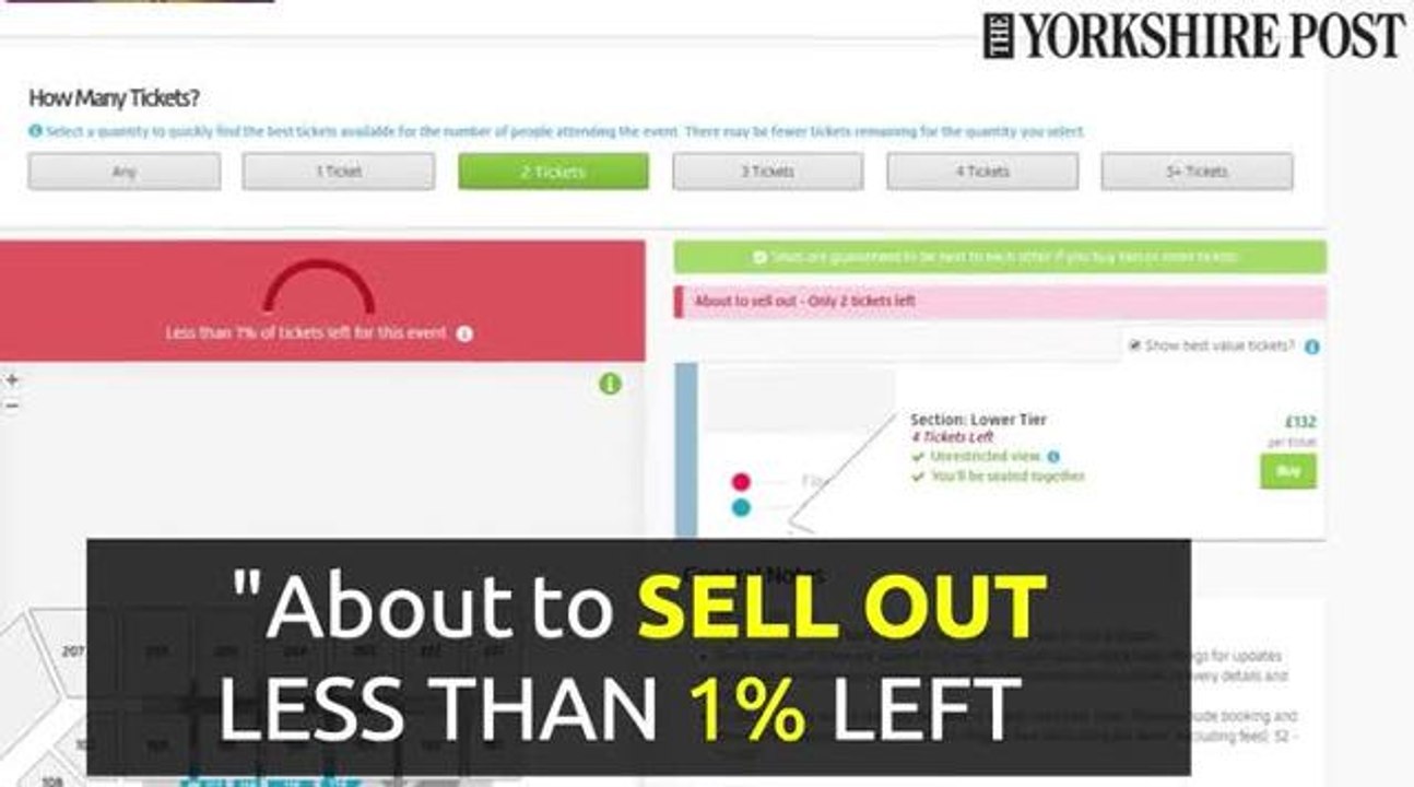 Touts target concert-goers