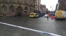Footage of incident in King Street in South Shields
