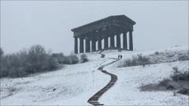 Snow in the North East on February 6