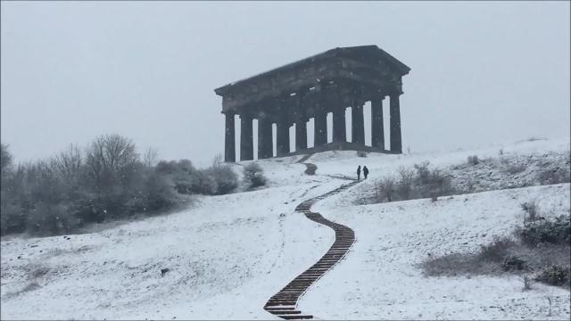 Snow in the North East on February 6