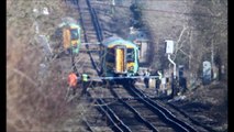 Flowers left at the scene of the Barns Green collision