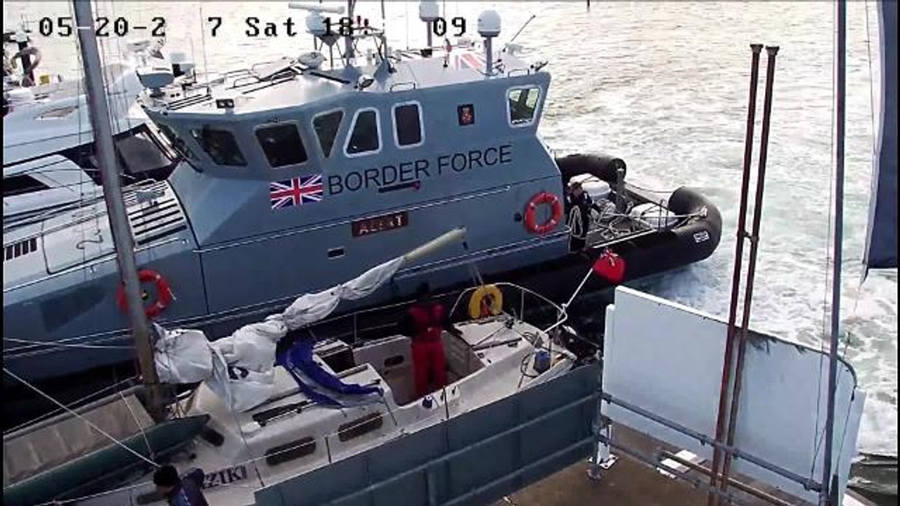People smugglers jailed CCTV
