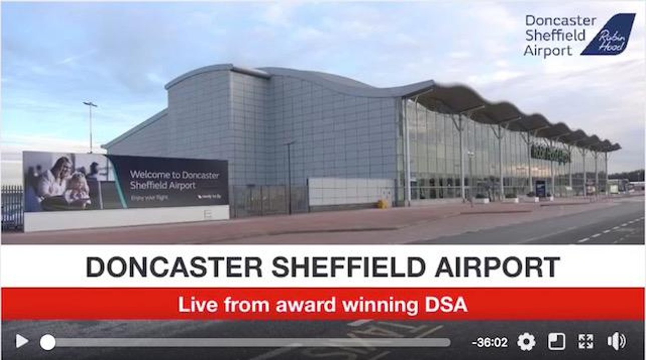 LIVE from Which mags Best UK Small Airport winner Doncaster Sheffield Airport