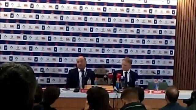 Ireland captain Rory Best gives his reaction after defeating Wales