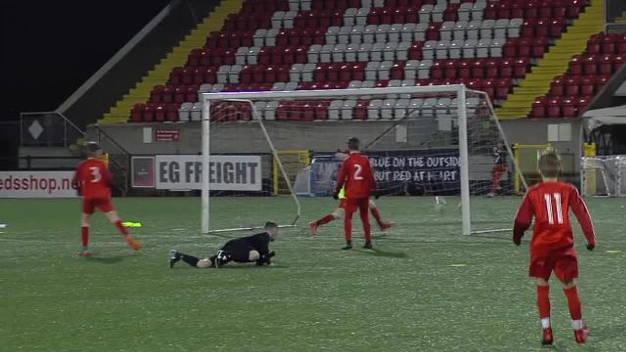 Michael Jones back heel goal