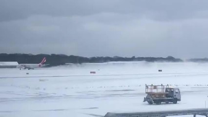 Airports fight to keep runways clear