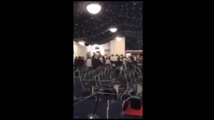 Boxing brawl at Elland Road