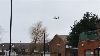 Man is airlifted to hospital after Fulwell crash