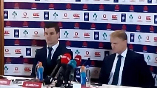 Ireland head coach Joe Schmidt and outhalf Jonathan Sexton on winning the 2018 Six Nations Championshiip