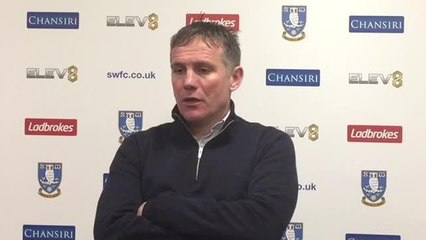 Phil Parkinson's take on Sheffield Wednesday's goal against Bolton Wanderers