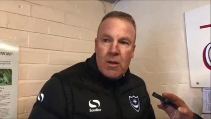 WATCH: Jackett gives verdict on Pompey?s win