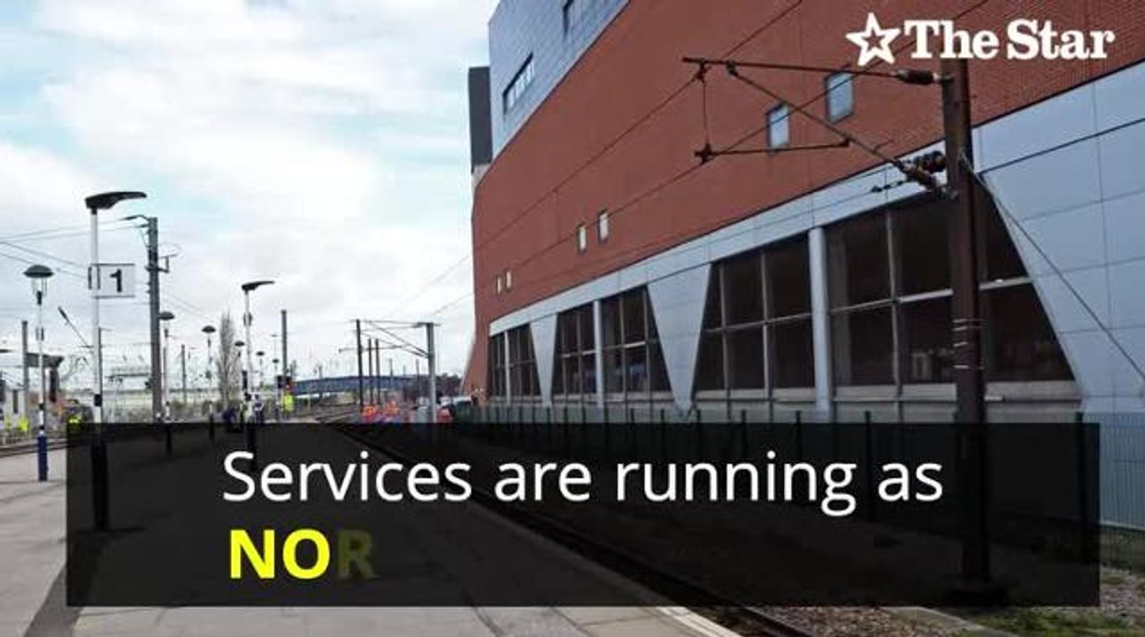 A man and woman died at Doncaster railway station