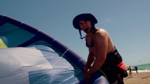 Kitesurfing video