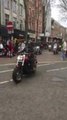 WATCH: 214 Harley Davidsons start-up and leave town centre.