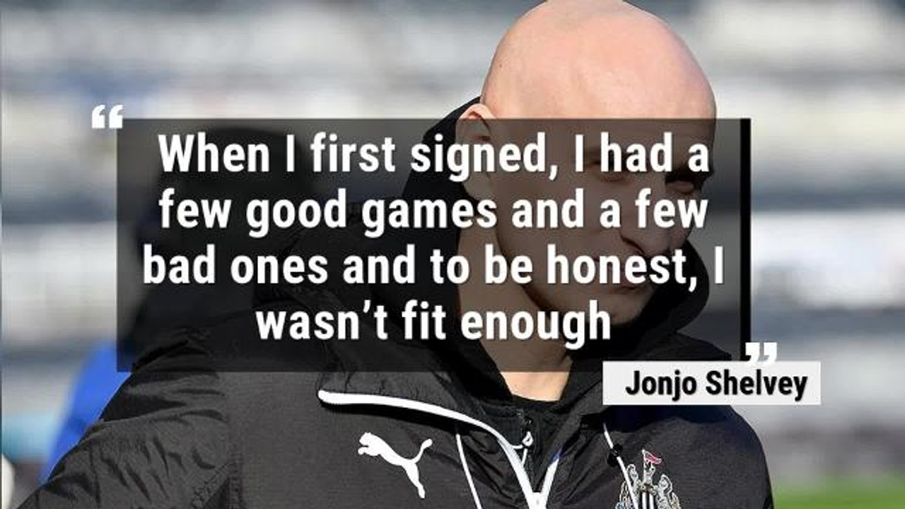 Jonjo Shlvey on his future at Newcastle