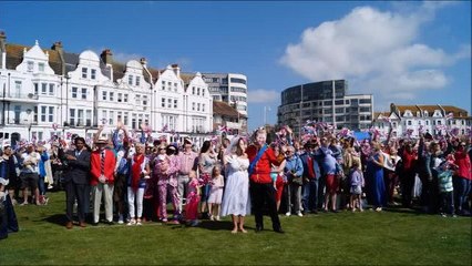 Royal wedding celebrations in Bexhill