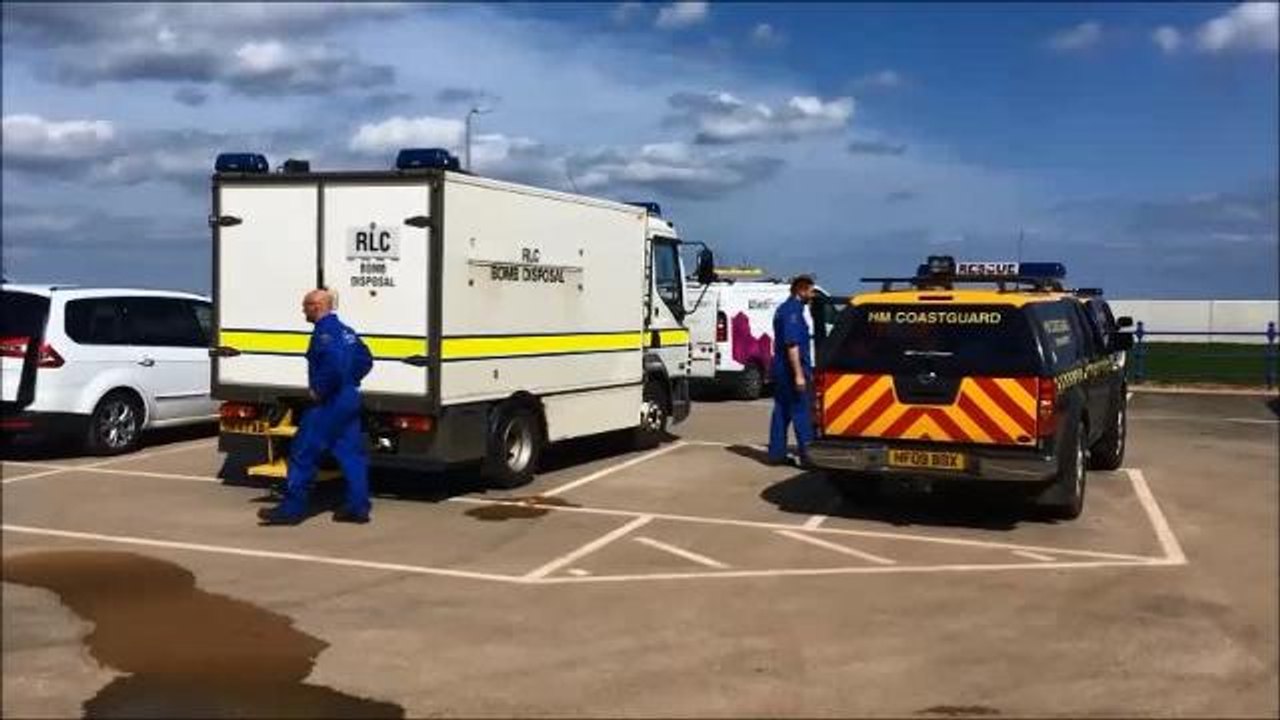 Hartlepool suspect device explosion