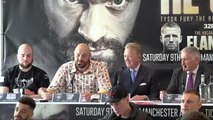 Tyson Fury talks Wilder and return