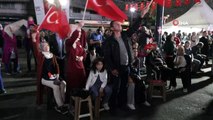 3 yıl önce demokrasi nöbetinde tanışıp evlenen çift, nöbette yerini aldı