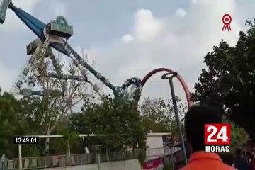 India: tragedia en  juego mecánico causa la muerte de dos personas