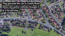 Police Stop Stolen Car in Yorkshire - and Find Passengers Still Wearing Balaclavas