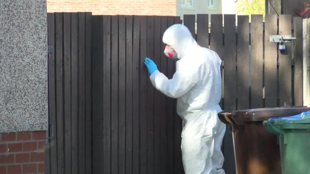 Wigan murder scene
