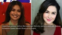 After Alden Richards, Kathryn Bernardo hopes to work with Marian Rivera