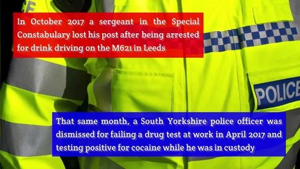 South Yorkshire Police Officers Sacked for Cocaine Use and Drink Driving