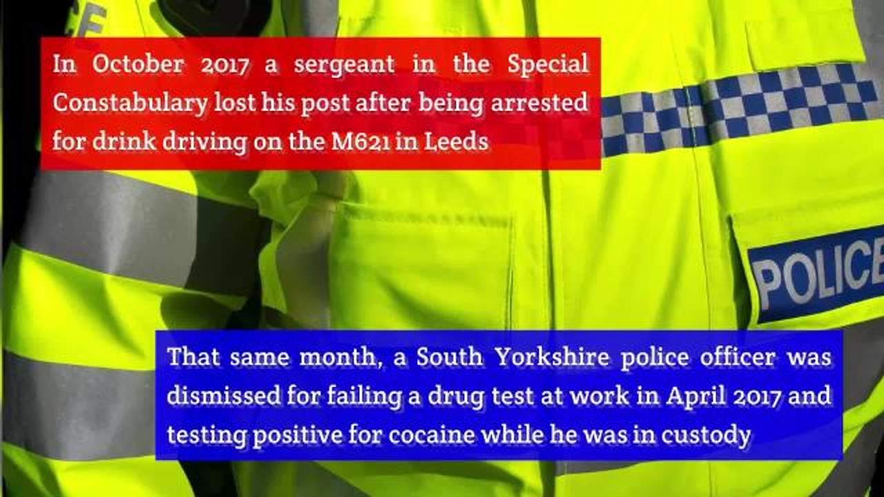 South Yorkshire Police Officers Sacked for Cocaine Use and Drink Driving
