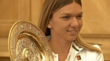 Romania welcomes home Wimbledon champion Halep