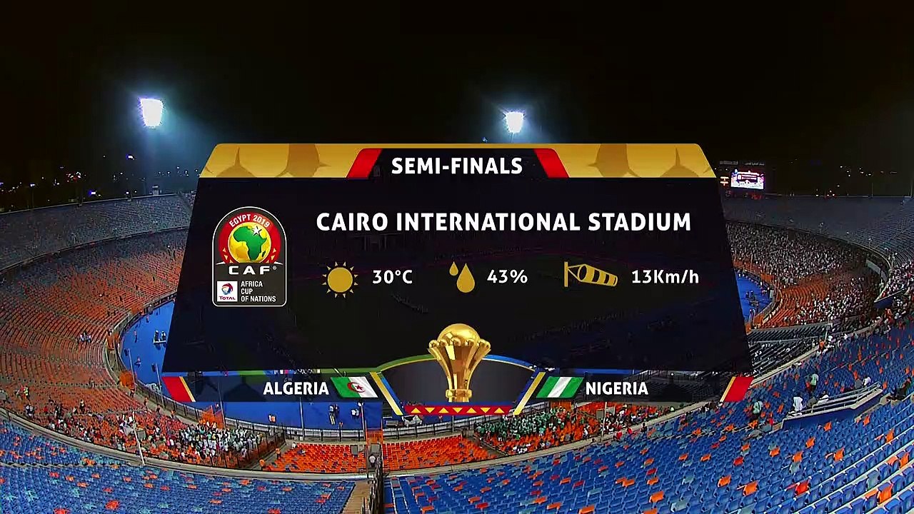 Algeria v Nigeria (2-1) - Total AFCON 2019 - SF2