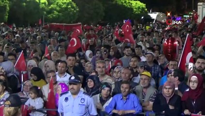 Karaman,15 Temmuz için tek yürek oldu