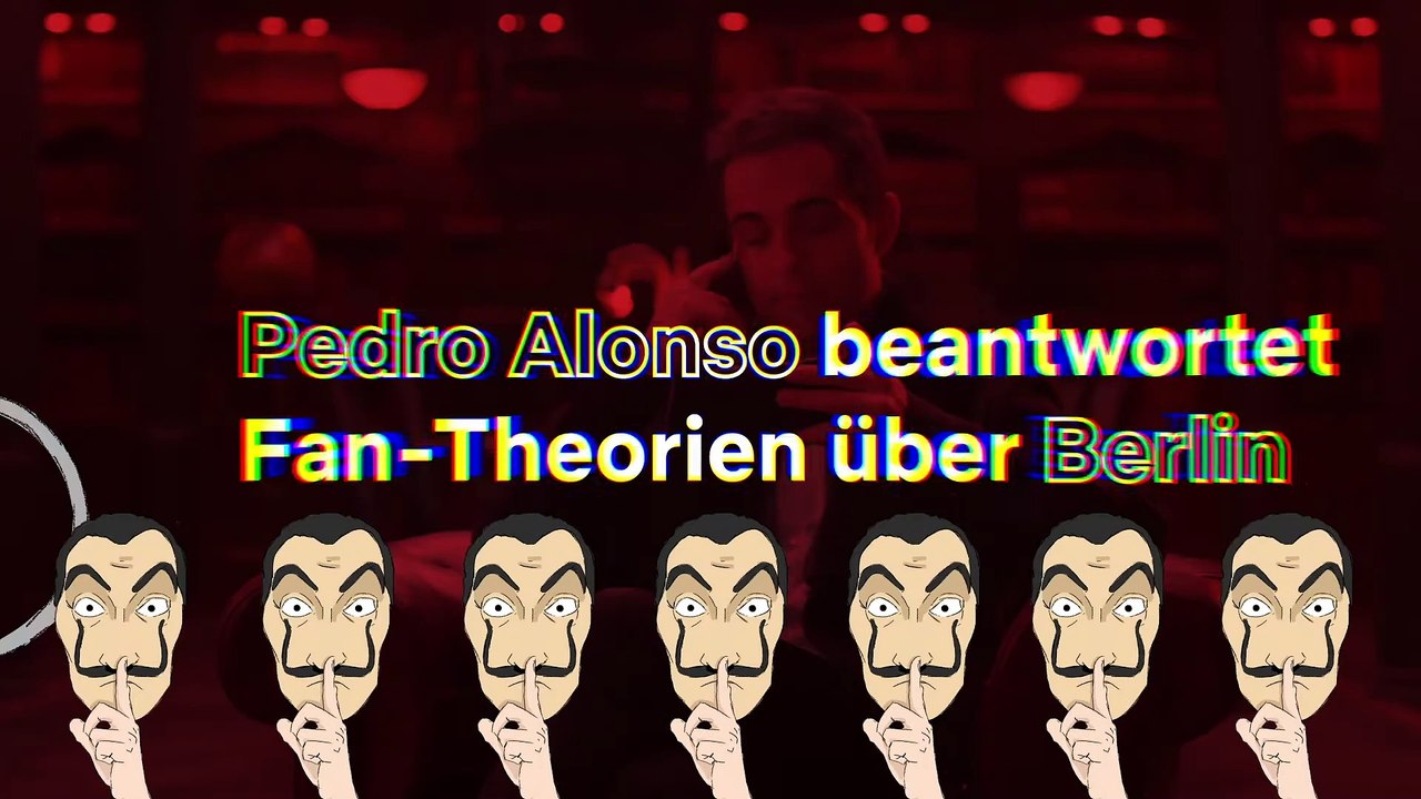 Haus des Geldes - Pedro Alonso (aka Berlin) beantwortet Fragen über Berlin