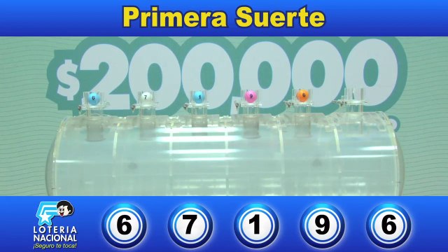 Loteria Nacional Sorteo 6280 (15 Julio 2019)