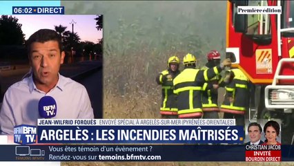 Video herunterladen: Les incendies à Argelès-sur-Mer ont été maîtrisés par les pompiers