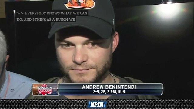 Andrew Benintendi Knows Once Few Guys Get Going, Then Everybody Gets Going.