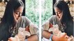 Sameera Reddy shares her daughter's first photo on Instagram; Check out | FilmIBeat