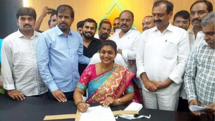 ఏపీఐఐసీ ఛైర్మ‌న్‌గా బాధ్య‌త‌ల స్వీక‌ర‌ణ‌ ! || YCP MLA Roja Taken Charge As APIIC Chair Person