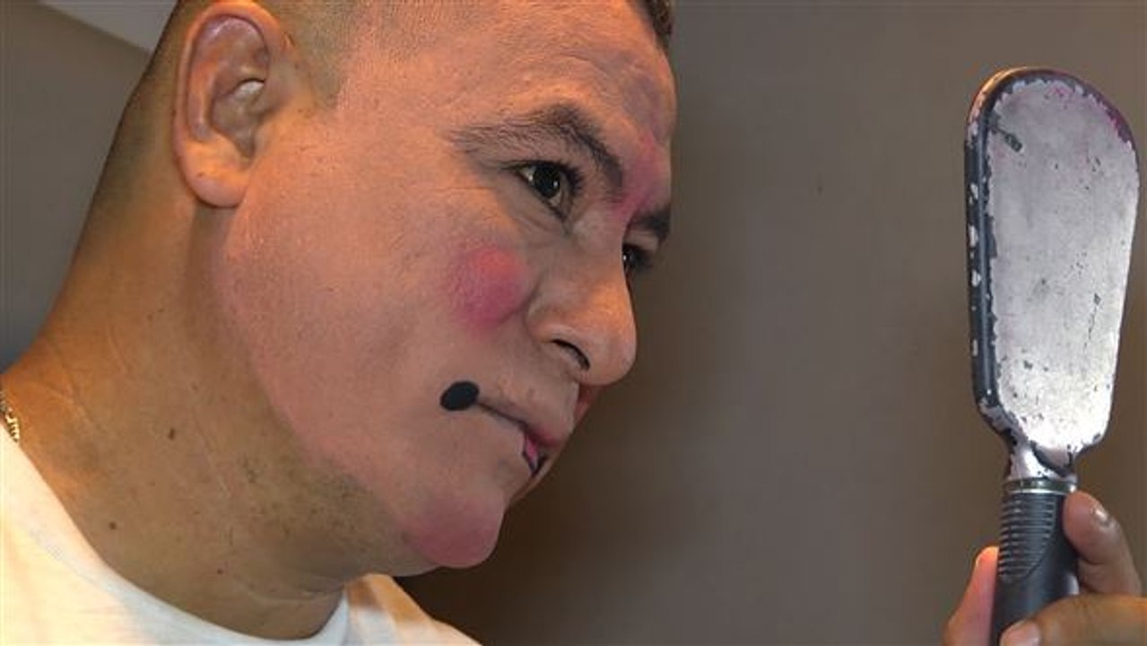 Ein clown als friedensstifter