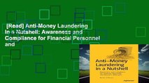 [Read] Anti-Money Laundering in a Nutshell: Awareness and Compliance for Financial Personnel and
