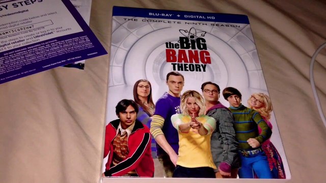 The Big Bang Theory Season 9 Blu-Ray/Digital HD Unboxing