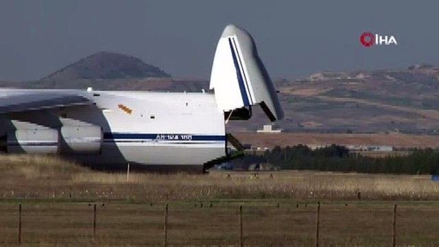 S-400 teslimatında onuncu uçak Mürted Hava Üssü’ne indi