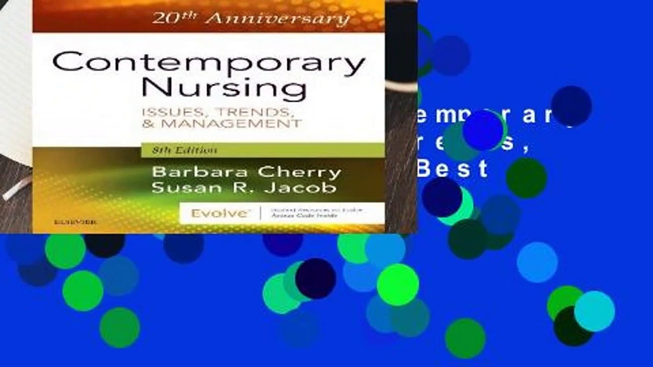Full E Book Contemporary Nursing Issues Trends Management 8e Best Sellers Rank 4 - 