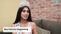 Binibining Pilipinas International 2019  Bea Patricia Magtanong talks about Kylie Verzosa