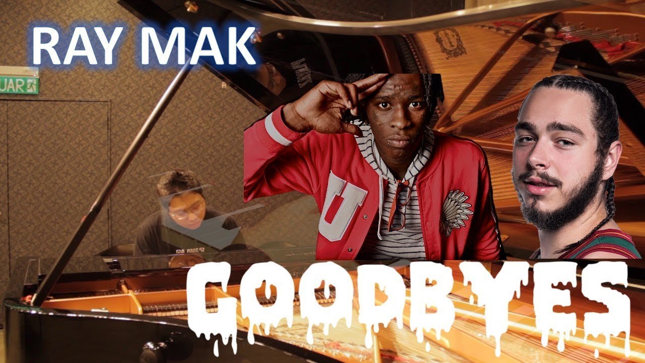 Post Malone Ft Young Thug - Goodbyes Piano by Ray Mak