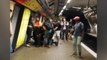 Violento enfrentamiento entre carteristas y agentes de seguridad del Metro de Barcelona